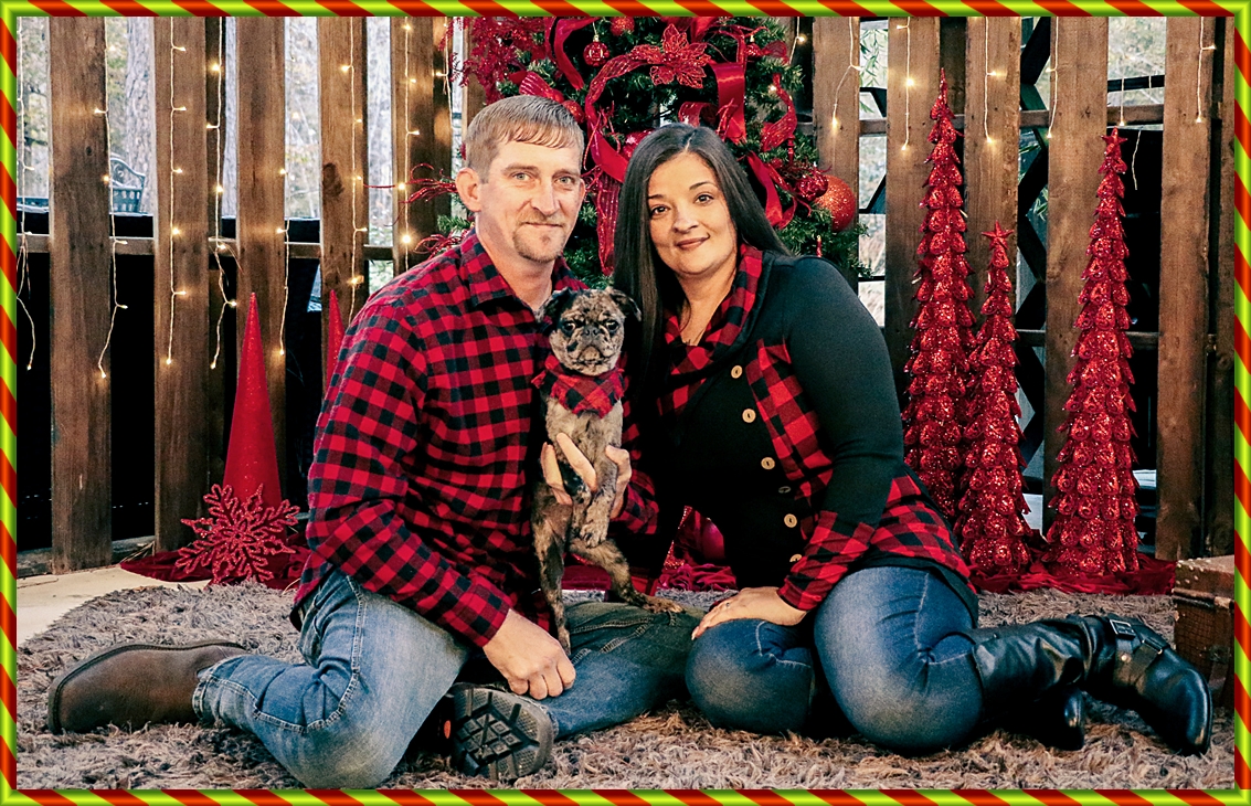 Merry Christmas from Michael, Heather, and Luna!