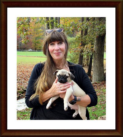 Finally together at last!  Jane & Macon - Fawn Pug Puppies | No one appreciates the very special genius of your conversation as the dog does.