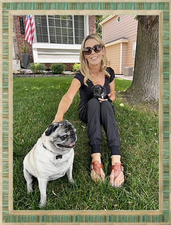 Terri with Moxie and little Pippa in Colorado - Multiple Color Pugs - Puppies and Adults | If a dog will not come to you after having looked you in the face, you should go home and examine your conscience.