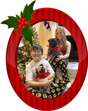 Is this a great picture of the kids with the kids or what? - Adult Multiple Color Pugs | No one appreciates the very special genius of your conversation as the dog does.