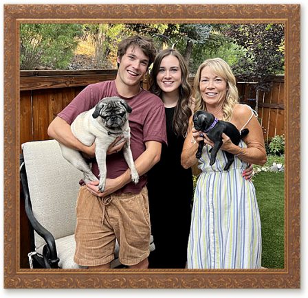 Pugs in the Glassman household are a family affair - Multiple Color Pugs - Puppies and Adults | No one appreciates the very special genius of your conversation as the dog does.