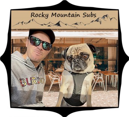 Laszlo and his buddy Murdock - Adult Apricot Pug | When a man's best friend is his dog, that dog has a problem.