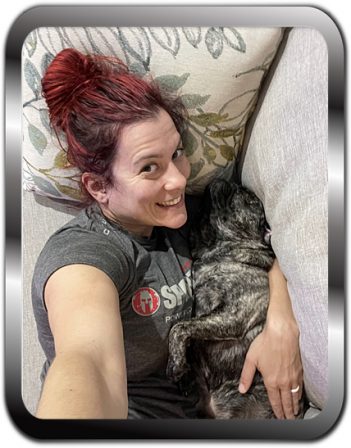 Snuggle buddies Leah and Louie - Adult Brindle Pug | Don't accept your dog's admiration as conclusive evidence that you are wonderful.